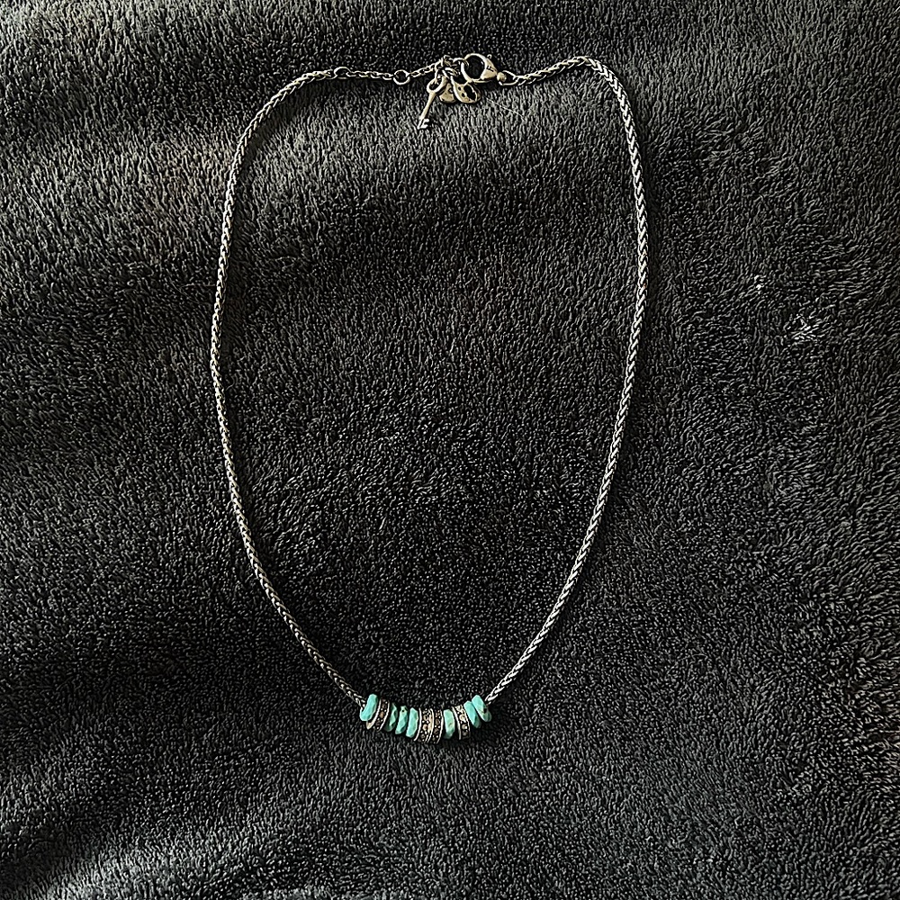 Fossil Turquoise Necklace